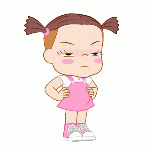 Little Girl Mmm Attitude GIF