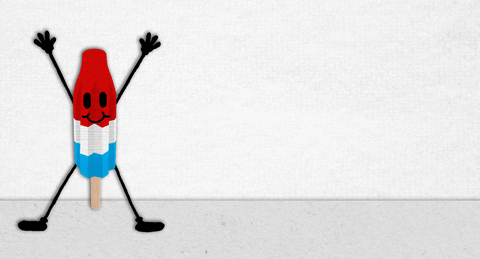 Little Girl Popsicle Rolling Upside Down GIF