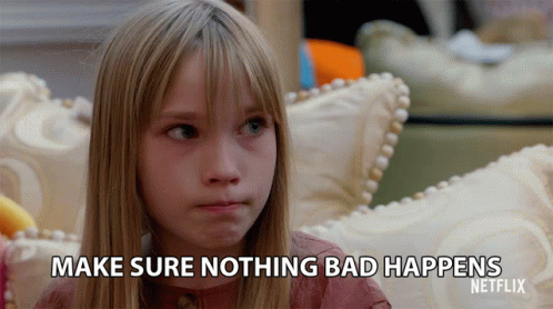 Little Girl Says Make Sure Nothing Bad Happens