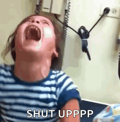 Little Girl Screaming Shut Upppp