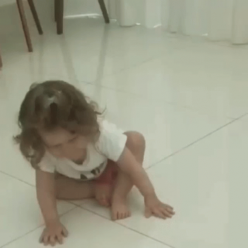 Little Girl Shouting And Crying GIF