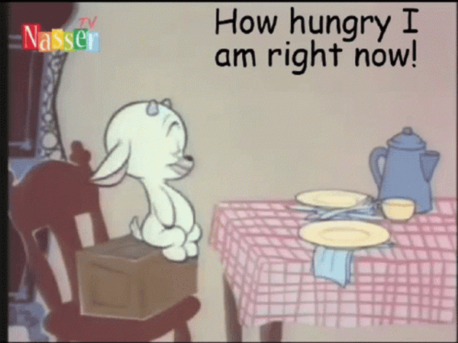 Little Goat Eating Starving GIF
