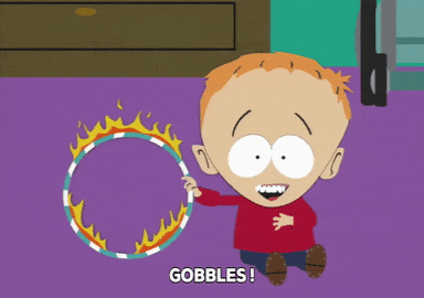 Little Kid Playing With Fire Gobble GIF