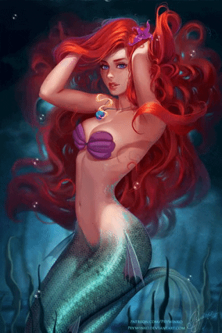 Animated Ariel The Little Mermaid GIF