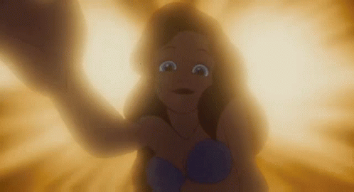 Little Mermaid Heavenly Background GIF