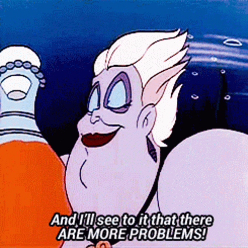 Little Mermaid Ariel Are More Problem GIF
