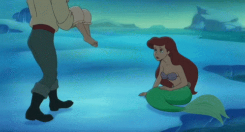 Little Mermaid Ariel Daughter Melody GIF