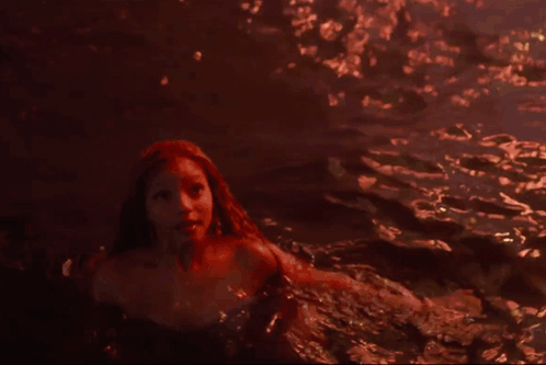 Little Mermaid Ariel Fireworks GIF