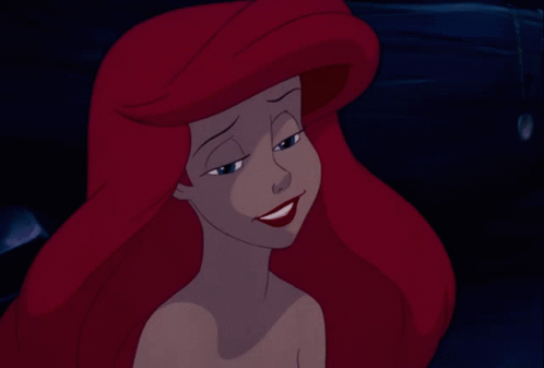 Little Mermaid Ariel Oh Flounder GIF