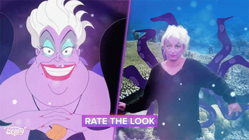 Little Mermaid Ariel Rate The Look GIF