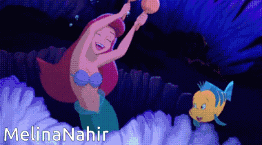 Little Mermaid Ariel Secret Party GIF