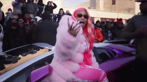 Little Nicky In Pink GIF