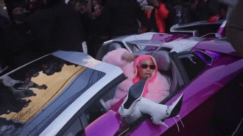 Little Nicky Minaj Inside Car GIF