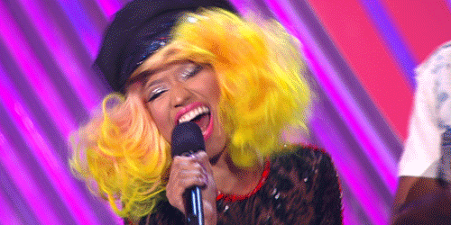 Little Nicky Minaj Singing GIF