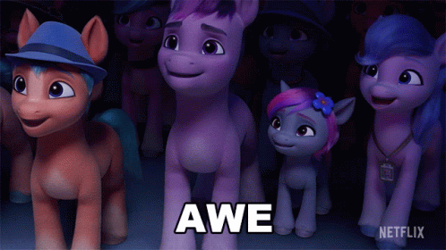 Little Pony Awe GIF