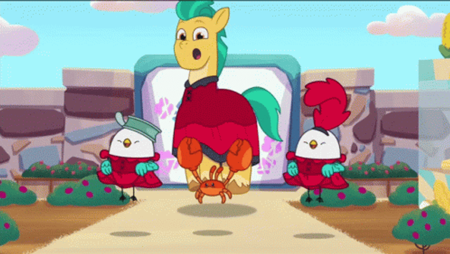 Little Pony Say Hello To My Little Friend GIF