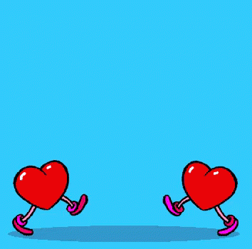 Little Red Hearts Fusion GIF