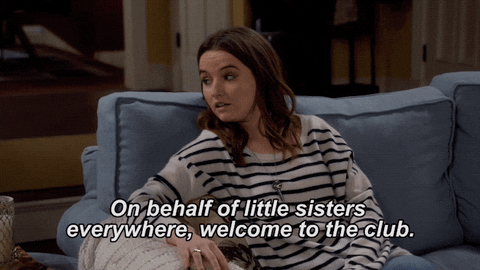 Little Sisters Welcome To The Club GIF