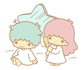 Little Twin Star Brush Gif GIF