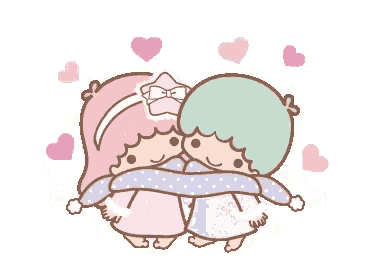 Little Twin Stars Together Gif GIF