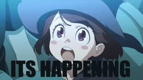 Little Witch Academia It's Happening GIF