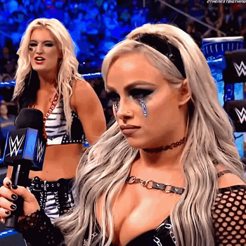 Liv Morgan Mike Drop Mic Drop GIF
