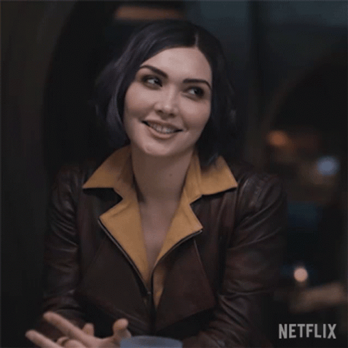 Live Action Faye Valentine Eyebrow Raise GIF