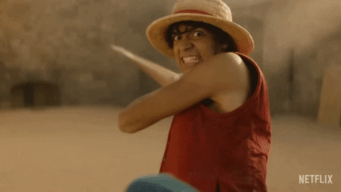 Live Action Luffy Fighting GIF