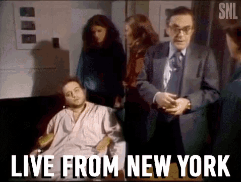Live From New York Its Saturday Night Live Gif GIF