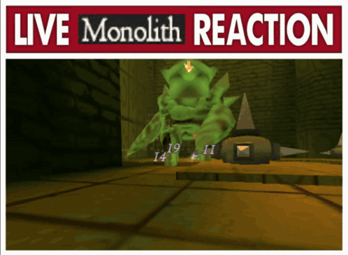 Live Monolith Reaction Video Game