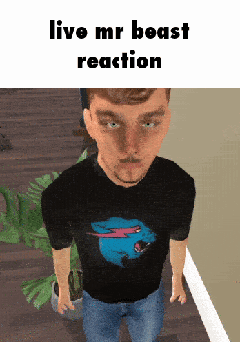 Live Mr Beast Reaction Meme GIF