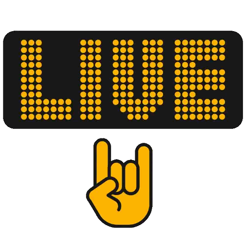 Live Sign With Rock Hand