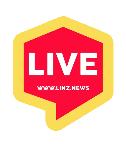 Live Sticker in Red and Yellow