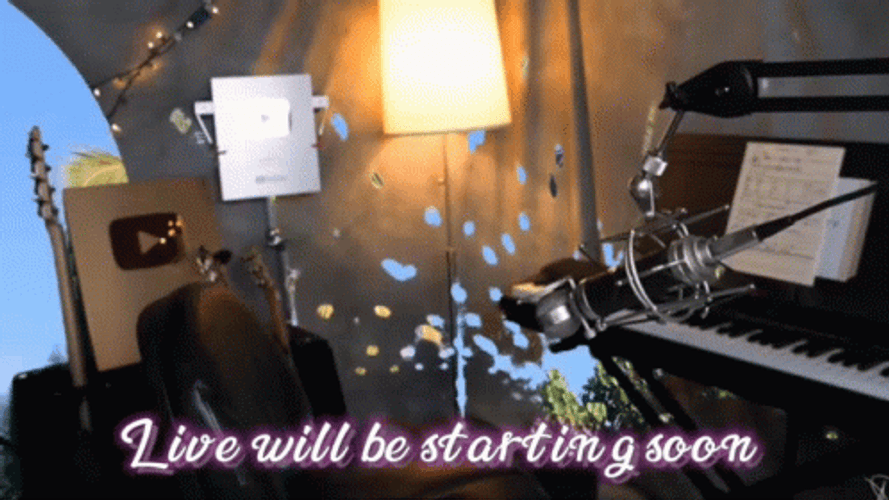 Live Will Be Starting Soon GIF