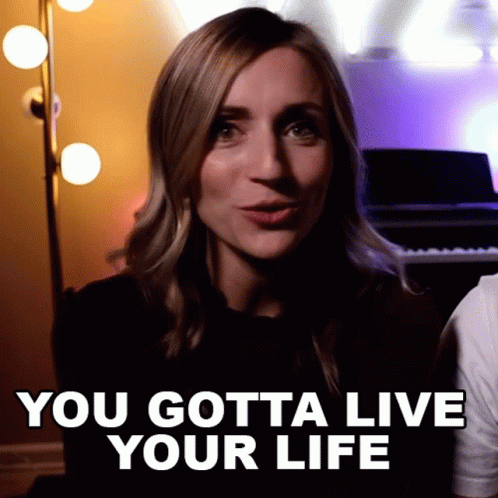 Live Your Life Ashley Crosby GIF