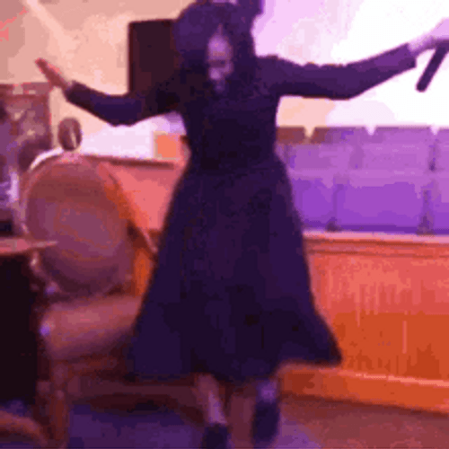 Lively Church Singer Praise Dance GIF
