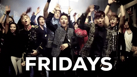 Lively Koreans Dance Partying GIF