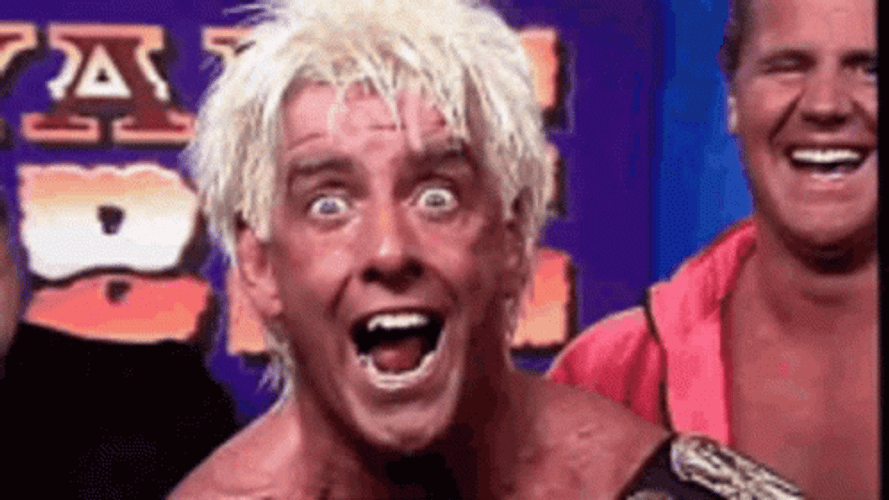 Lively Ric Flair Wooo GIF
