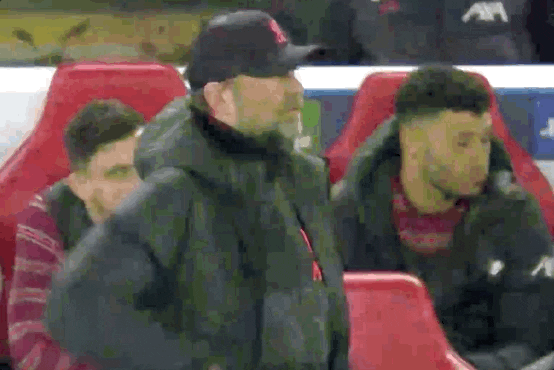 Liverpool Fc Jürgen Klopp Raised Hands GIF