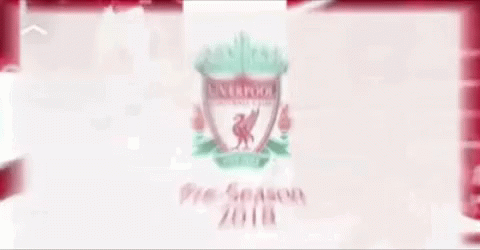 Liverpool Pre-Season 2018 Poster With Shield GIF