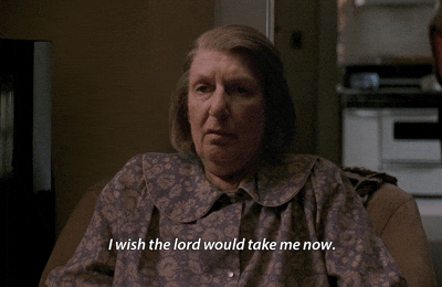 Livia Soprano Wish Lord Would Take Me Now GIF