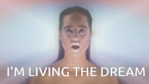 Living The Dream Girl Make Up Over GIF