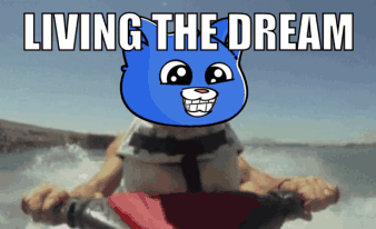 Living The Dream Riding Jetski GIF