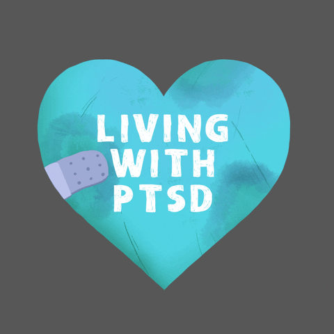 Living With Ptsd Meme Pumping Heart GIF