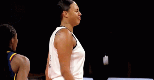 Liz Cambage Pfft GIF
