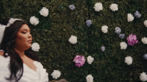 Lizzo As A Bride GIF