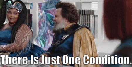 Lizzo The Mandaloria One Condition GIF