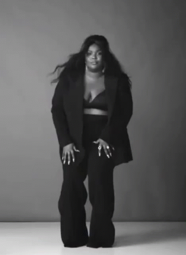 Lizzo Working Out GIF