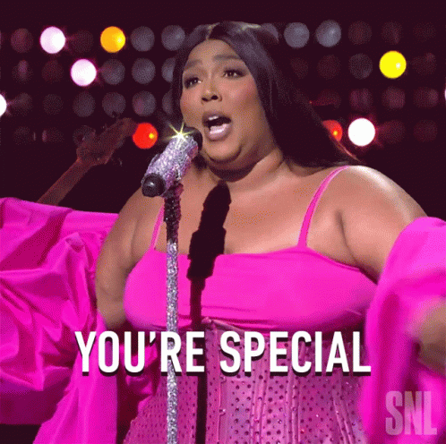 Lizzo You're Special GIF