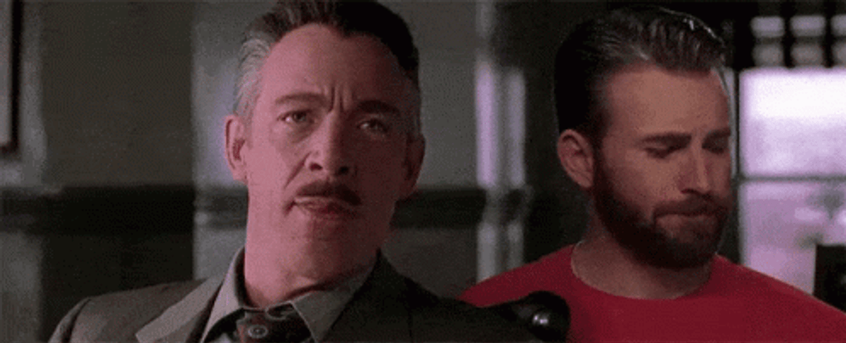 Lmfao Chris Evans JK Simmons Laughing GIF